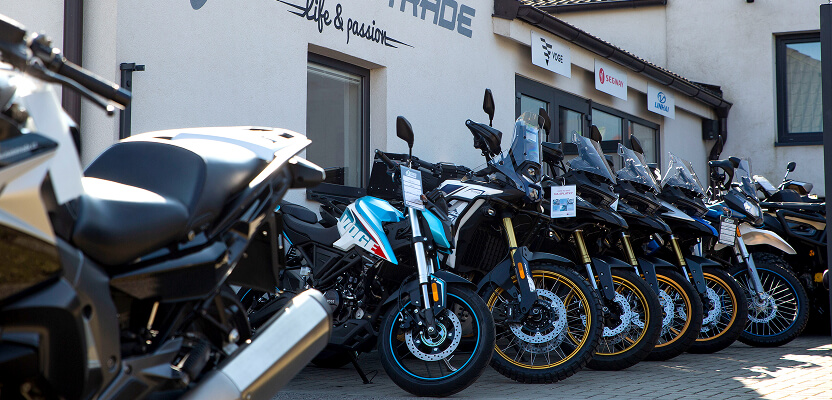 Nové motocykly MotoTrade